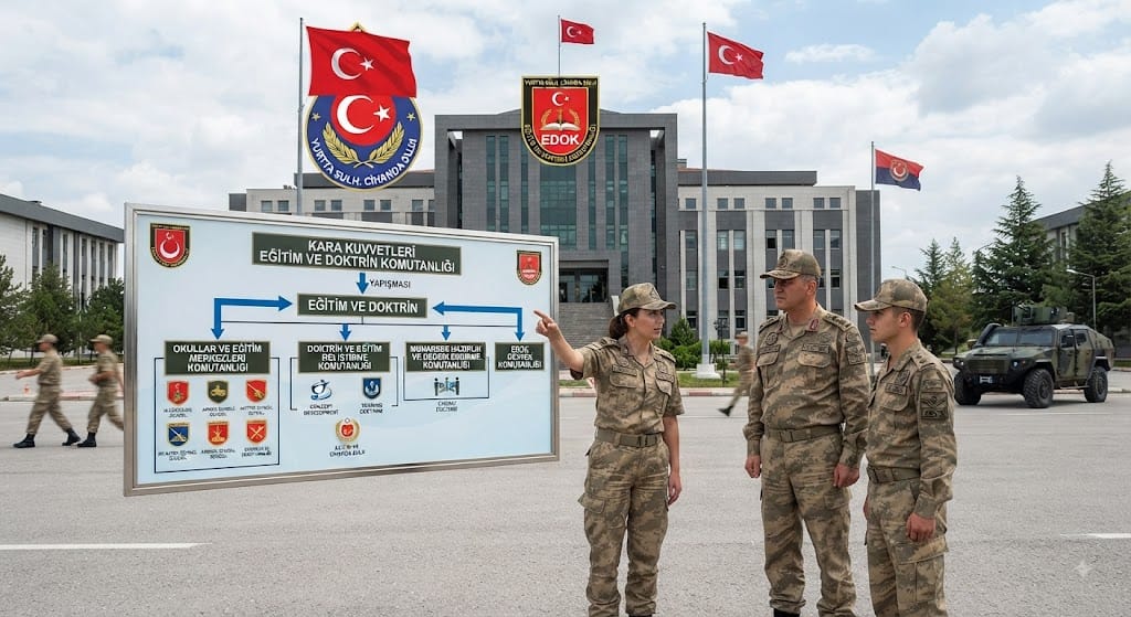 Kara Kuvvetleri Eğitim ve Doktrin Komutanlığı (EDK) Yapılanması