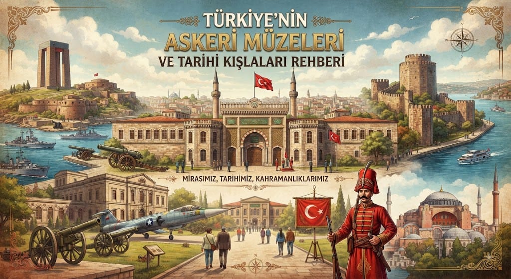 Türkiye'deki Askeri Müzeler ve Tarihi Kışlalar Rehberi