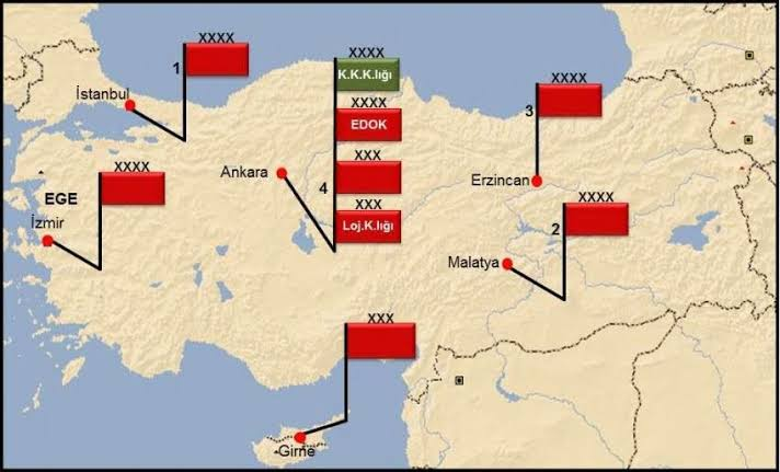 Türkiye'deki Ordu Komutanlıkları